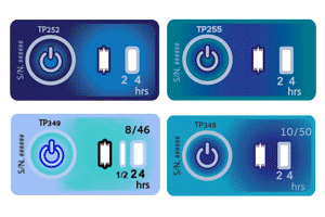 TP Series低溫冷鏈計時溫度貼紙